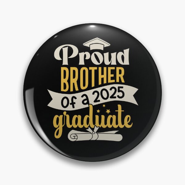 Item preview, Graduation 2025 Proud Brother Of A Graduate Family Member designed and sold by eclecTEEq.