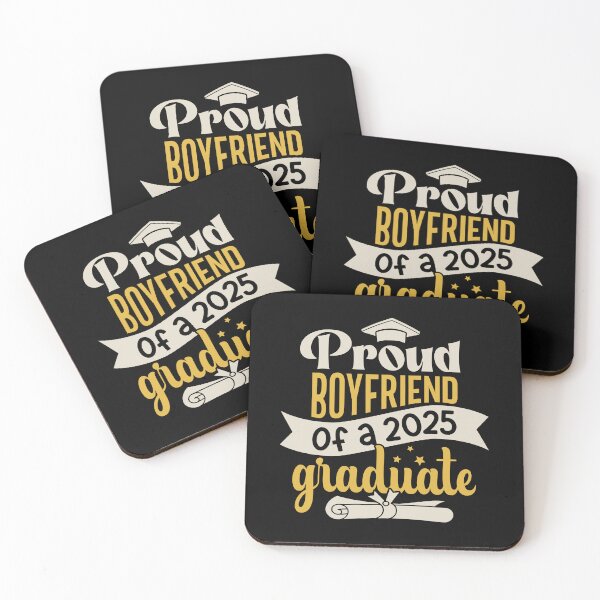 Item preview, Graduation 2025 Proud Boyfriend Of A Graduate Family Member designed and sold by eclecTEEq.