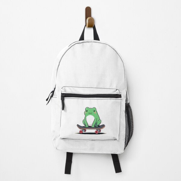 Item preview,  Modern Trendy Skateboarding Frog  Cute Froggy on a Skateboard  designed and sold by SOUFIANE1991.