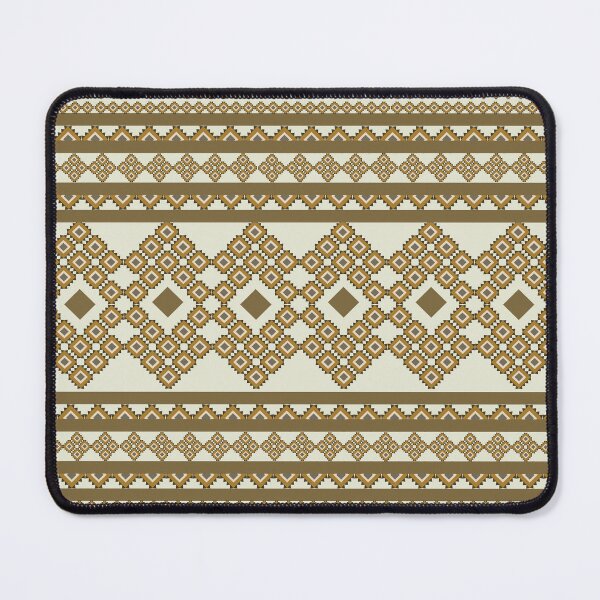 Item preview, Seamless pattern border  about carpet,  clothing ,fabric, folk,batik,wallpaper, backdrop, rug,sarong, tablecloth,pillowcase,background designed and sold by Wunnipaogtun.