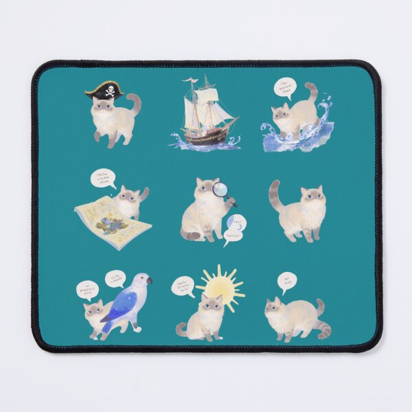 Item preview, Ragdoll Cat bravely explores the Caribbean, the cute little pirate is here designed and sold by majiang’s magical tour.