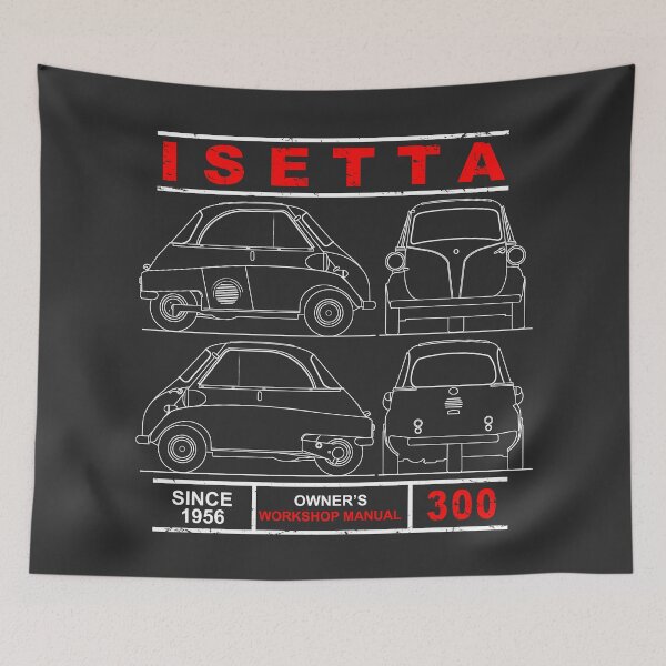 Item preview, The Isetta 300 Blueprint designed and sold by rogue-design.