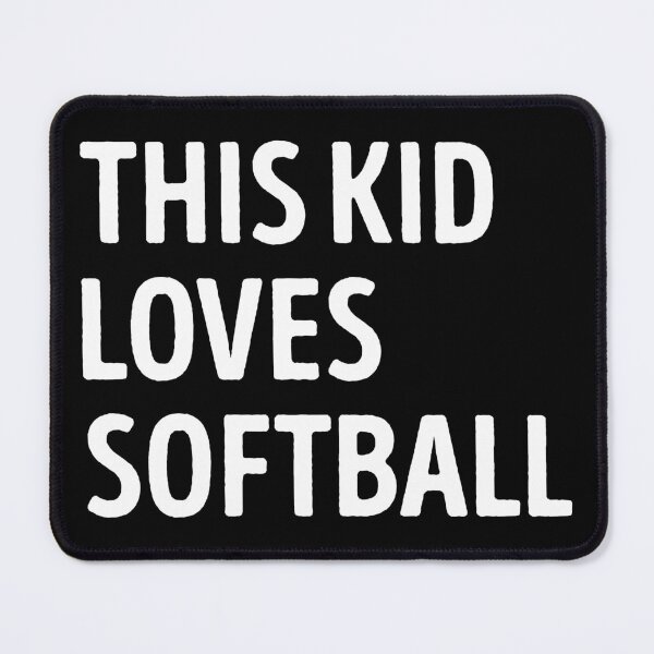 Item preview, This Kid Loves Softball Funny Softball Lover designed and sold by RareBunny.