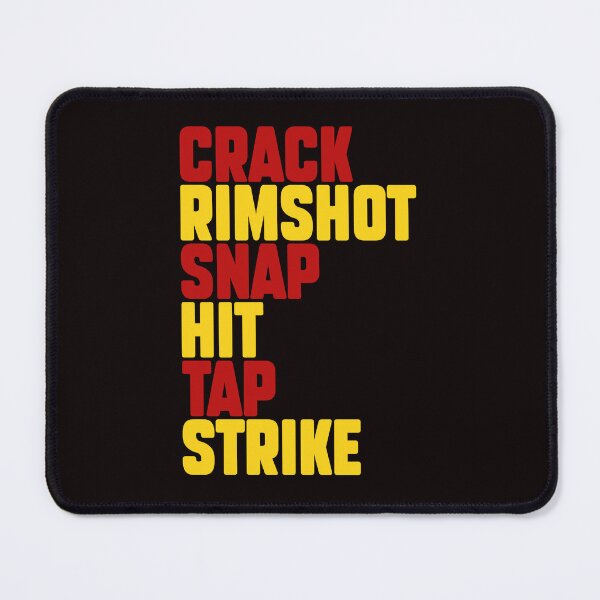 Item preview, Music Producer T-Shirt – CRACK, RIMSHOT, SNAP, HIT, TAP, STRIKE | Perfect Gift for Beatmakers & Sound Designers designed and sold by paulo silveira.