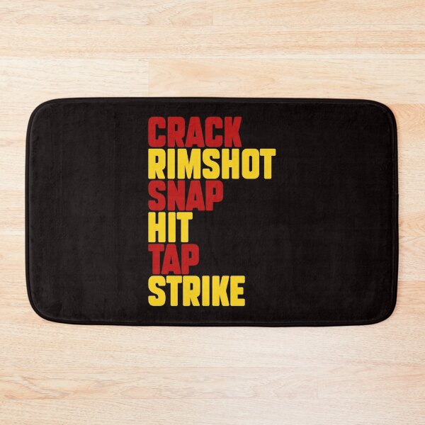 Item preview, Music Producer T-Shirt – CRACK, RIMSHOT, SNAP, HIT, TAP, STRIKE | Perfect Gift for Beatmakers & Sound Designers designed and sold by paulo silveira.
