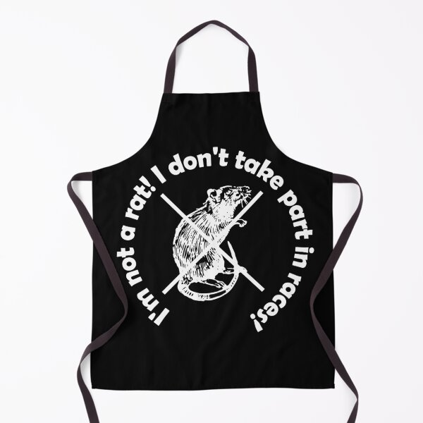 Item preview, I'm not a rat! I don't take part in races! designed and sold by mikistudio.