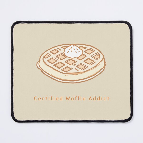 Item preview, Certified Waffles Addict designed and sold by pick-o-print.