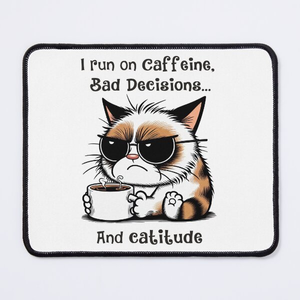 Item preview, Coffee Catitude designed and sold by AaronLaneStudio.