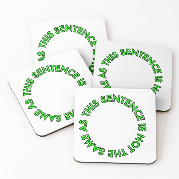 Item preview, Recursion: This sentence is not the same as... (repeat) designed and sold by GetContented.