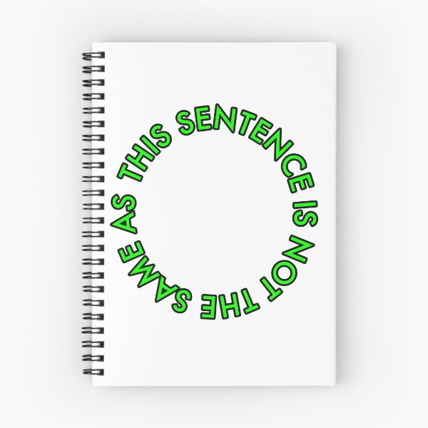 Item preview, Recursion: This sentence is not the same as... (repeat) designed and sold by GetContented.
