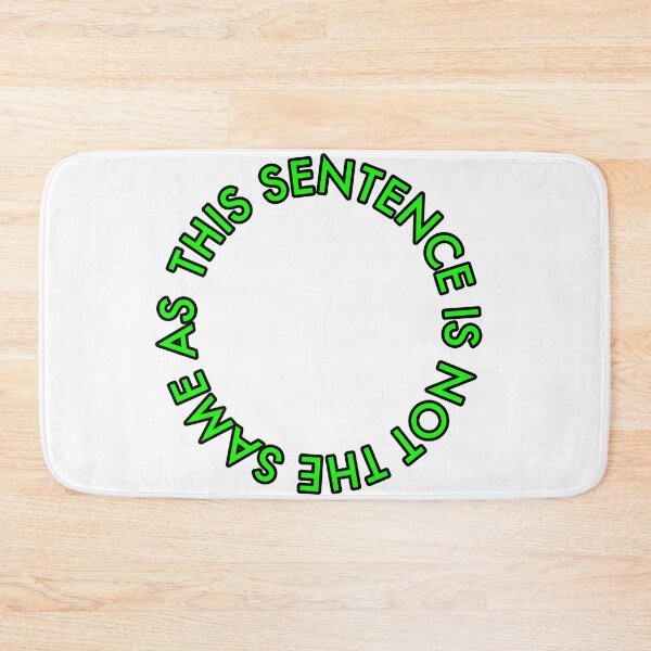 Item preview, Recursion: This sentence is not the same as... (repeat) designed and sold by GetContented.