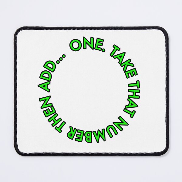 Item preview, Recursion: One. Take that number then add... (repeat) designed and sold by GetContented.