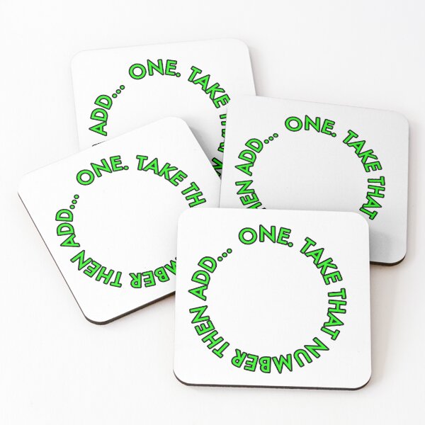 Item preview, Recursion: One. Take that number then add... (repeat) designed and sold by GetContented.