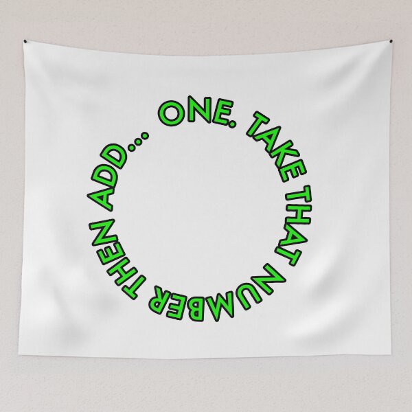 Item preview, Recursion: One. Take that number then add... (repeat) designed and sold by GetContented.