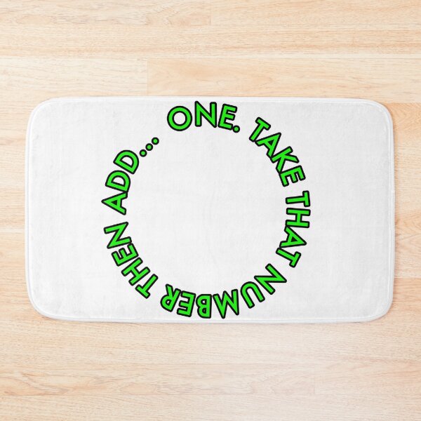 Item preview, Recursion: One. Take that number then add... (repeat) designed and sold by GetContented.