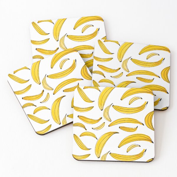 Item preview, Watercolor bananas - yellow designed and sold by wackapacka.
