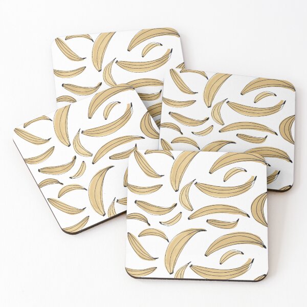 Item preview, Watercolor bananas - beige designed and sold by wackapacka.