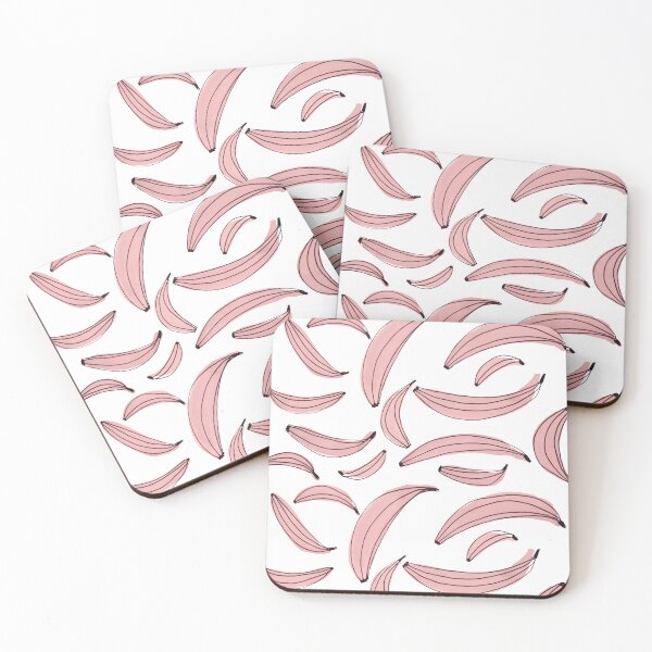 Item preview, Watercolor bananas - pink designed and sold by wackapacka.