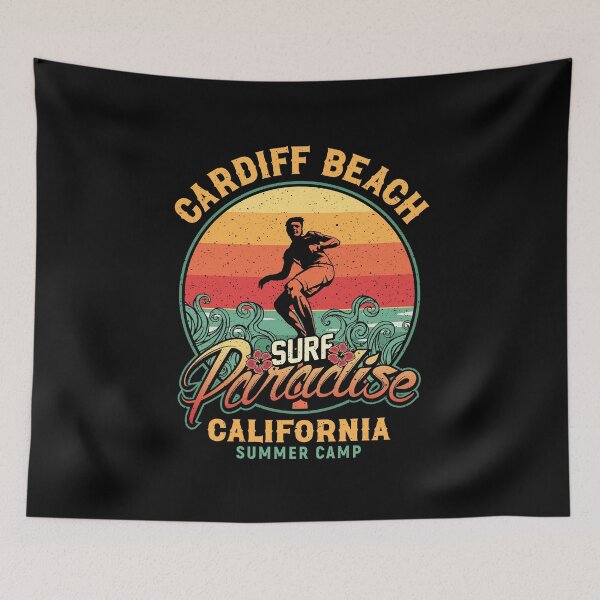 Item preview, Cardiff Beach Surf Paradise Encinitas San Diego California designed and sold by eclecTEEq.