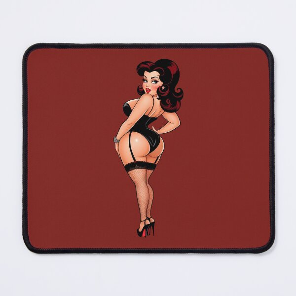 Item preview, Sexy retro pin up with nice ass designed and sold by HolaJosephina.