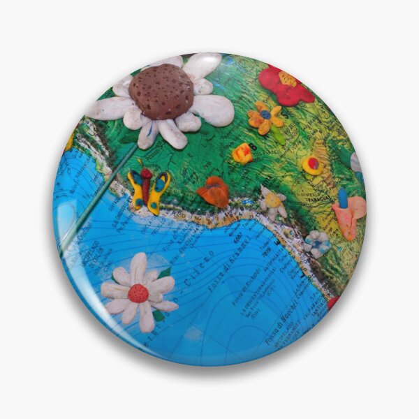 Item preview, Flowered South America Map designed and sold by Marco Varrone.