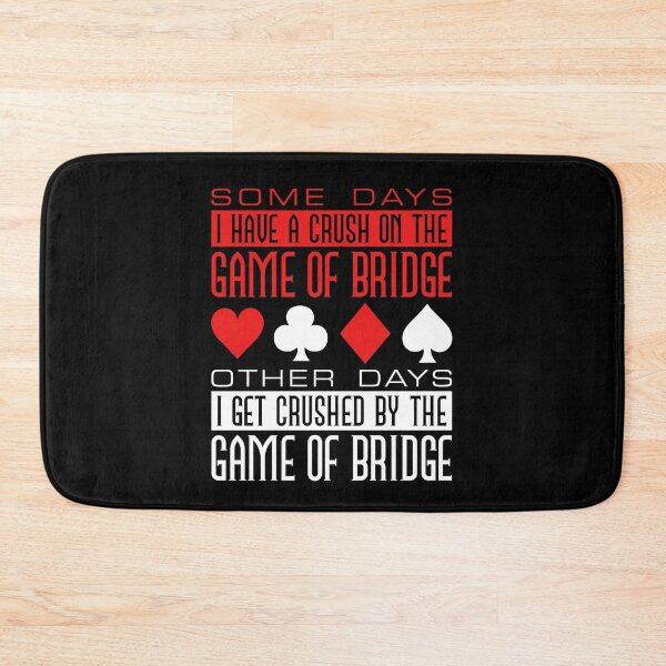 Item preview, Funny Crushed by the Game of Bridge  designed and sold by jaygo.
