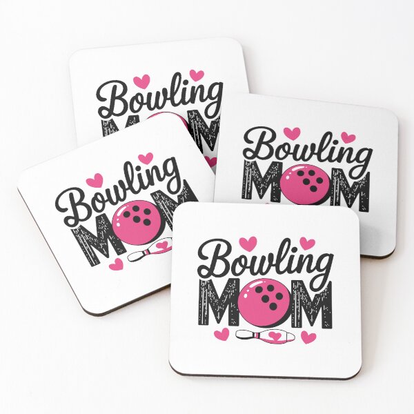 Artikelvorschau, Bowling-Mama mit Herz-Akzenten entworfen und verkauft von Opheli-awould.