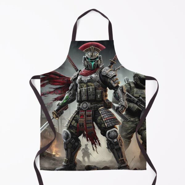 Item preview, Futuristic Spartan Warrior Bot – The Ultimate Fusion of Ancient and Future Warfare - Model 2 designed and sold by NeonBot_Shop.