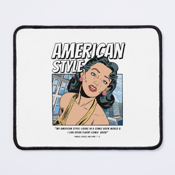 Item preview, American Style: Living In A Comic Book-Pop Art designed and sold by KAPAA.