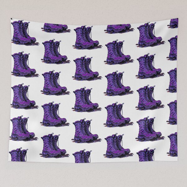 Item preview, Muddy Boots (Purple and Blue) designed and sold by GetContented.
