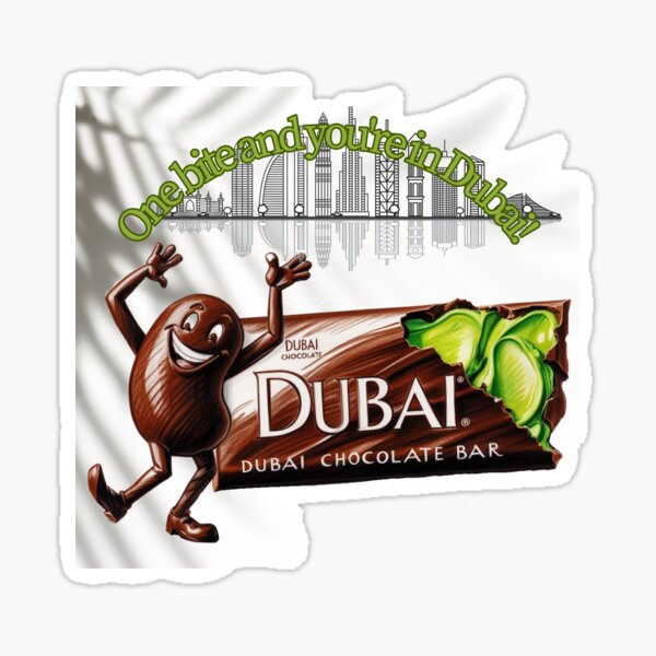 Item preview, Dubai Chocolate Bar | One Bite & You’re in Dubai – Luxury Gourmet Art designed and sold by Art Garden.