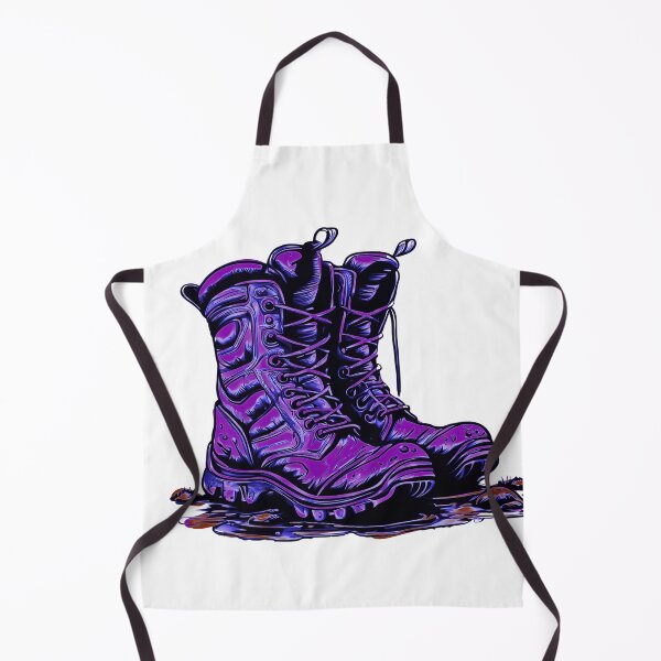 Item preview, Muddy Boots (Purple and Blue) designed and sold by GetContented.
