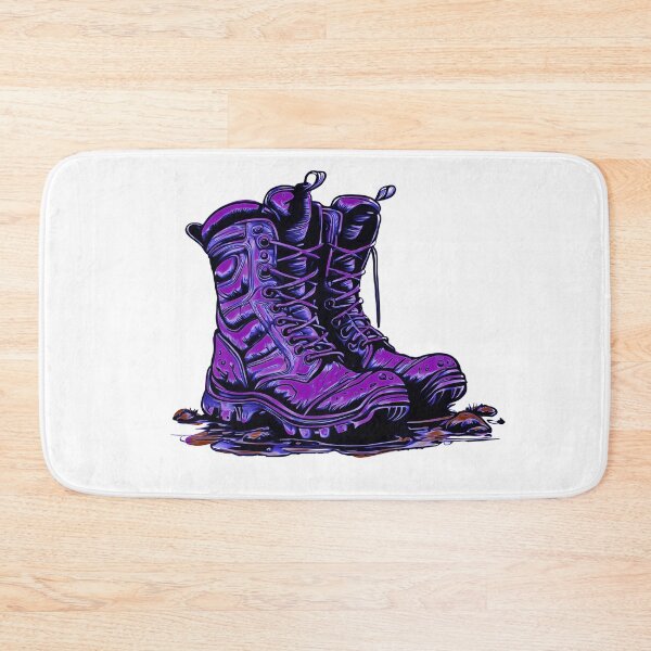 Item preview, Muddy Boots (Purple and Blue) designed and sold by GetContented.