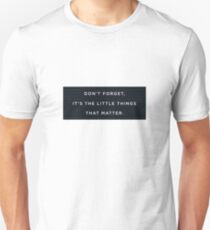 QUOTE - 13 REASONS WHY Unisex T-Shirt