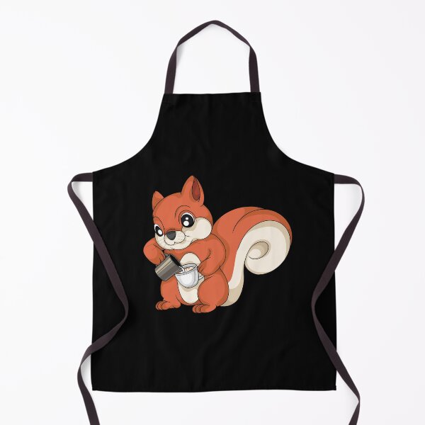 Item preview, Squirrel Pouring Latte Art Coffee Lover Barista designed and sold by DSWShirts.
