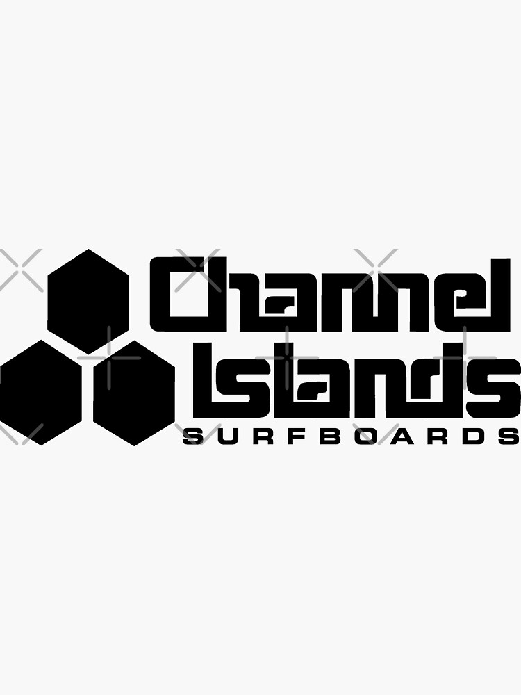 Aperçu 3 sur 3. Sticker avec l'œuvre Planches de surf des îles Anglo-Normandes créée et vendue par PAPK.