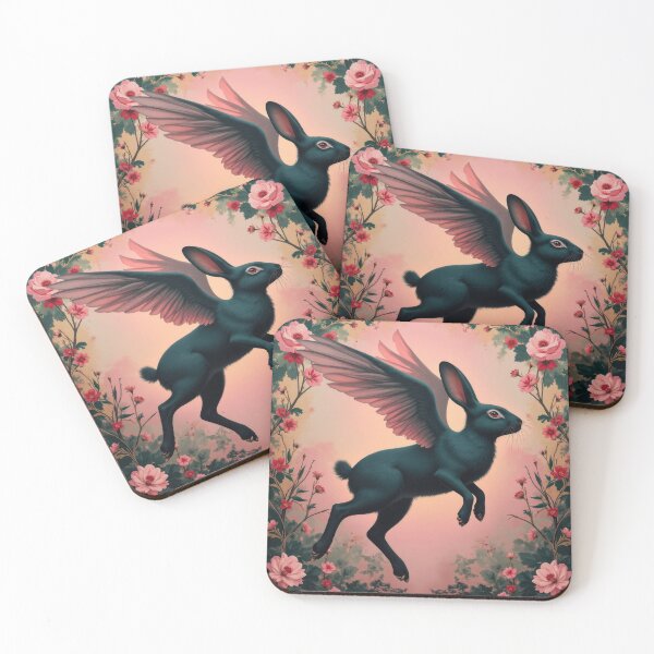 Item preview, Winged Rabbit designed and sold by HabitableMoons.