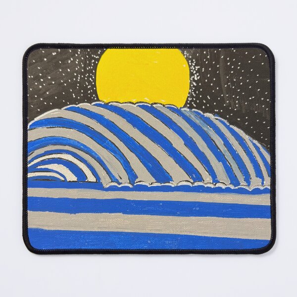 Item preview, Night wave in blue designed and sold by David Ulm.