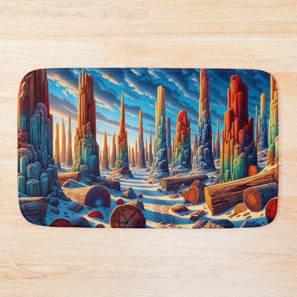 Item preview, Snowy Petrified Forest designed and sold by M-Y-A-R-T-.