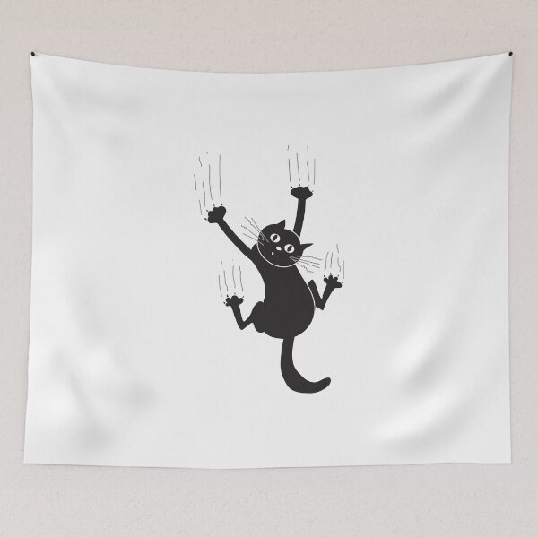 Item preview, Hang On Funny Cat designed and sold by jitterfly.