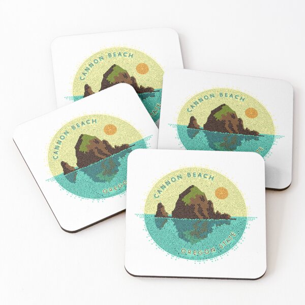 Item preview, Vibrant Haystack Rock Mosaic: Oregon's Picture-Perfect Souvenir designed and sold by H Jonas.