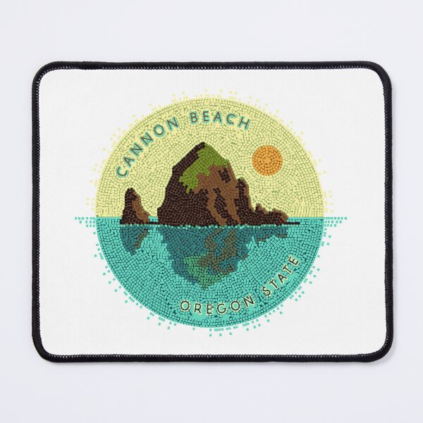 Item preview, Vibrant Haystack Rock Mosaic: Oregon's Picture-Perfect Souvenir designed and sold by H Jonas.