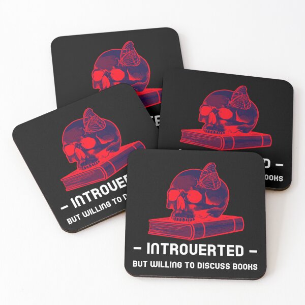 Item preview, Introverted But Willing To Discuss Books (Black) designed and sold by Lilmoo31.