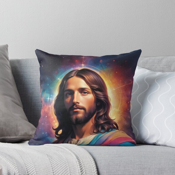 Item preview, Colorful Jesus Christ’s portrait 7 designed and sold by Warih.