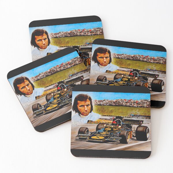 Item preview, Old Vintage racing Cars Emmo Fittipaldi in the Lotus 1972D designed and sold by Helios Be. Lavsh.