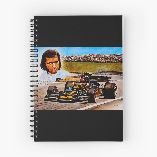 Item preview, Old Vintage racing Cars Emmo Fittipaldi in the Lotus 1972D designed and sold by Helios Be. Lavsh.