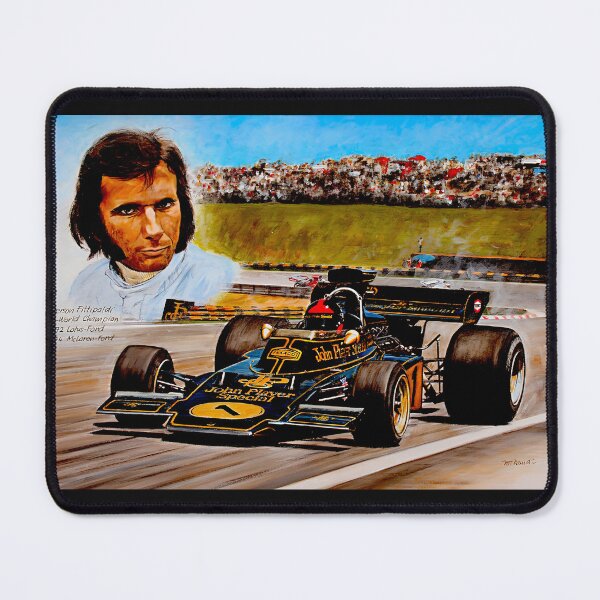 Item preview, Old Vintage racing Cars Emmo Fittipaldi in the Lotus 1972D designed and sold by Helios Be. Lavsh.