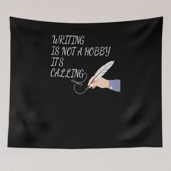 Item preview, Writing isn't a Hobby It's a Calling designed and sold by TeeTimeGuys.
