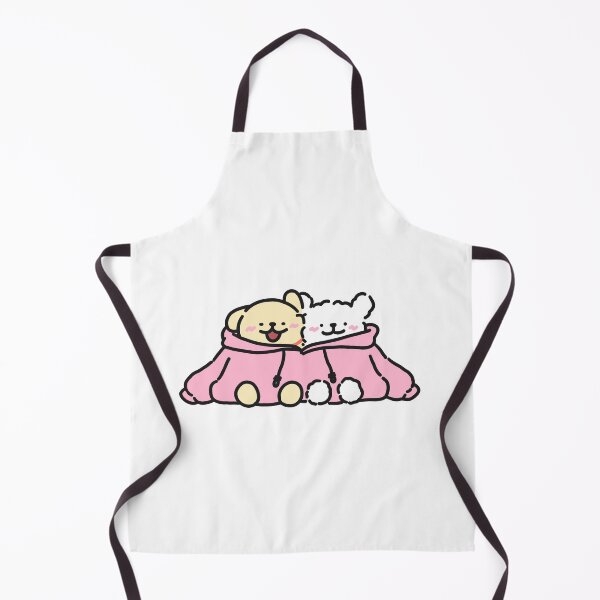 Item preview, Cute Line Puppies Couple - Maltese & Golden Retriever - In Hoodies designed and sold by sleepycharis.