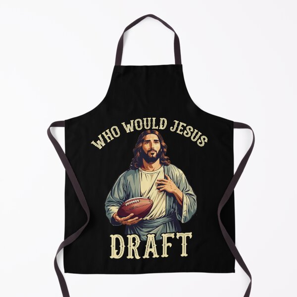 Item preview, Who Would Jesus Draft Fantasy Football Christian Draft Party designed and sold by Dressed For Duty.